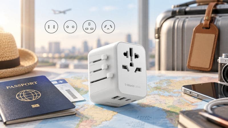 What Is a Travel Adapter? How It Works When You Travel Abroad