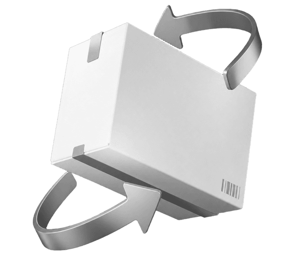 30-Day Easy Returns package box